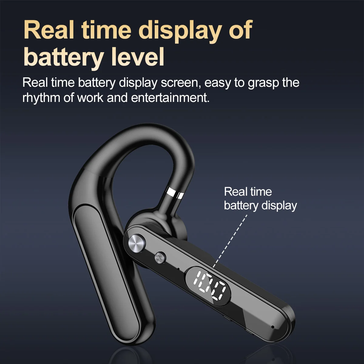 سماعات بلوتوث لاسلكية مع ميكرو - مراجعة Bluetooth Headset On Ear وسعره