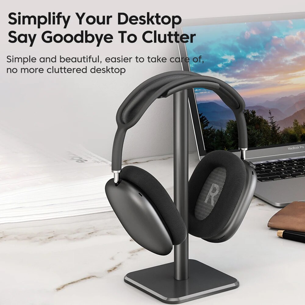حامل سماعة الرأس العالمي من سب - مراجعة Headphone Stand Desk وسعره