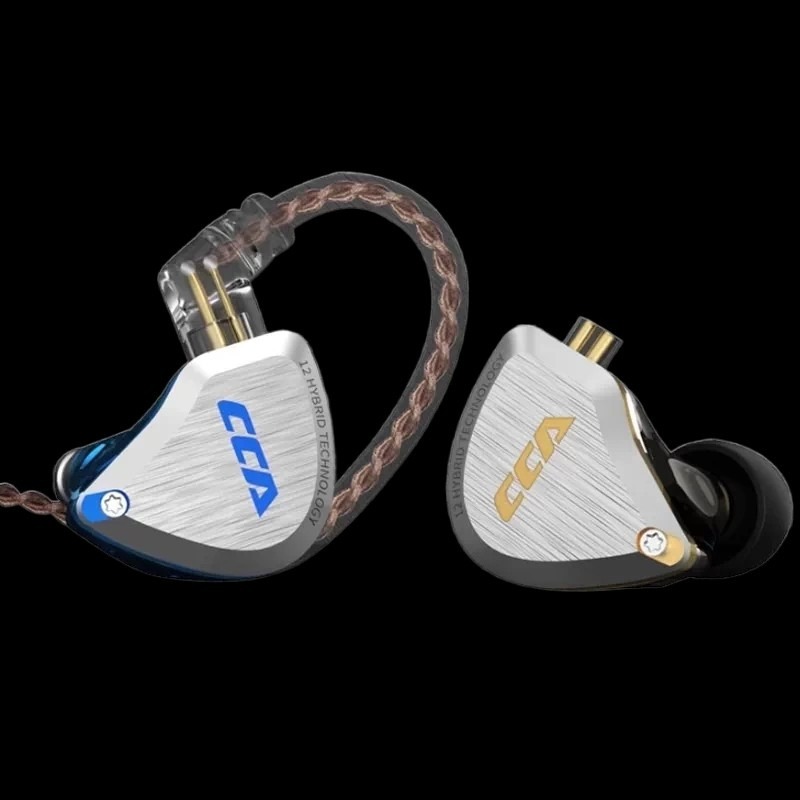 سماعات أذن CCA C12 عالية الدقة - مراجعة Audiophile Headphone Wired وسعره
