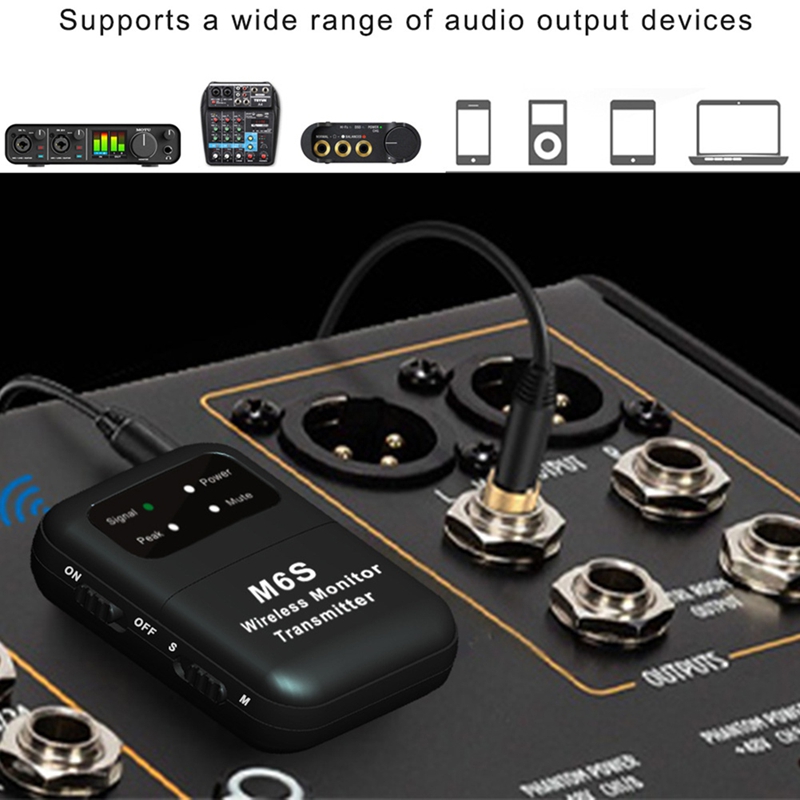 A73E-2.4G نظام مراقبة لاسلكي د - مراجعة In Ear Monitor Iem وسعره