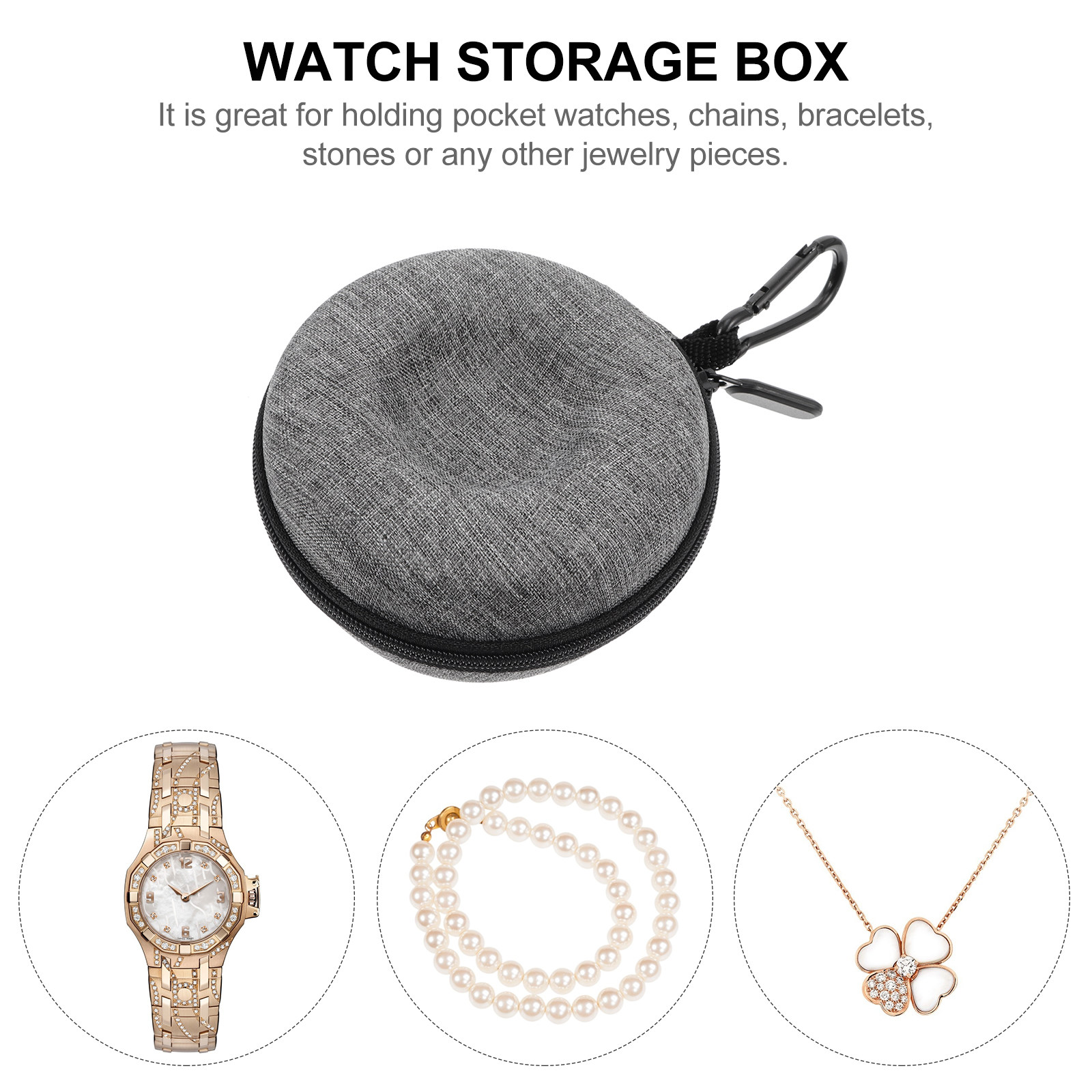 حافظة ساعة من مادة إيفا مقاومة - مراجعة Earbuds Charging Case وسعره