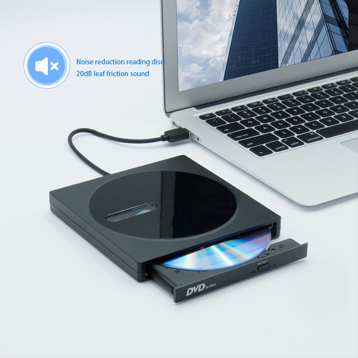 【عرض خاص】محرك أقراص ضوئي خارجي - مراجعة Usb C Earphone وسعره