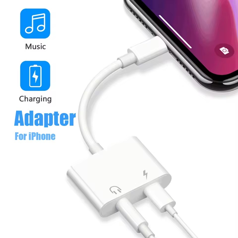 محول شحن وصوت 2 في 1 من iOS إل - مراجعة Earphone Splitter Jack وسعره