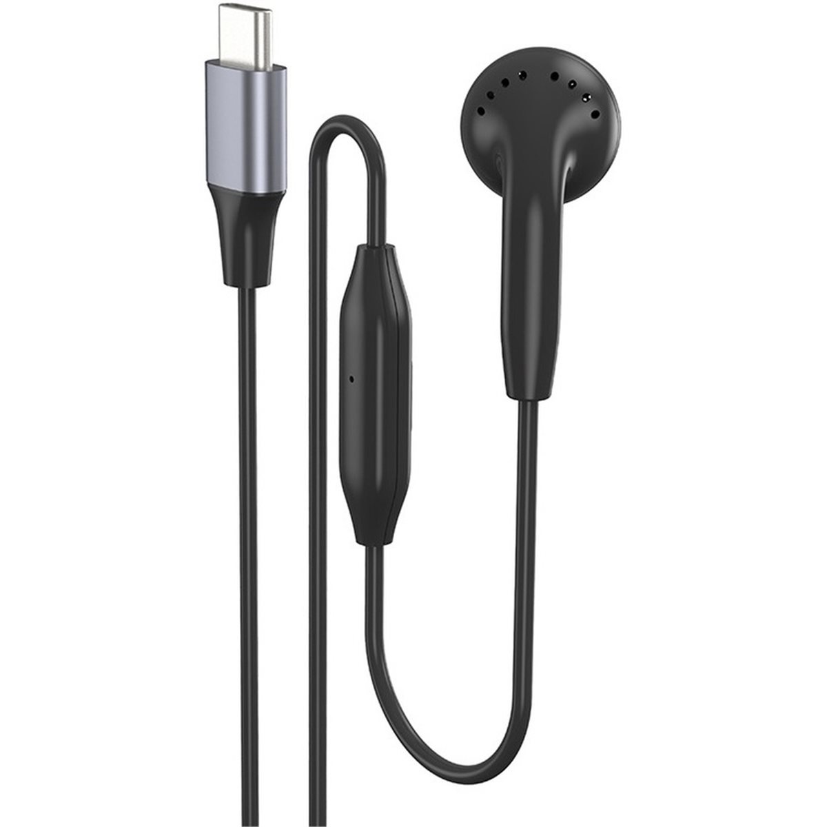 سماعة أذن واحدة من نوع DT75BG  - مراجعة Wired Earphone Mic وسعره