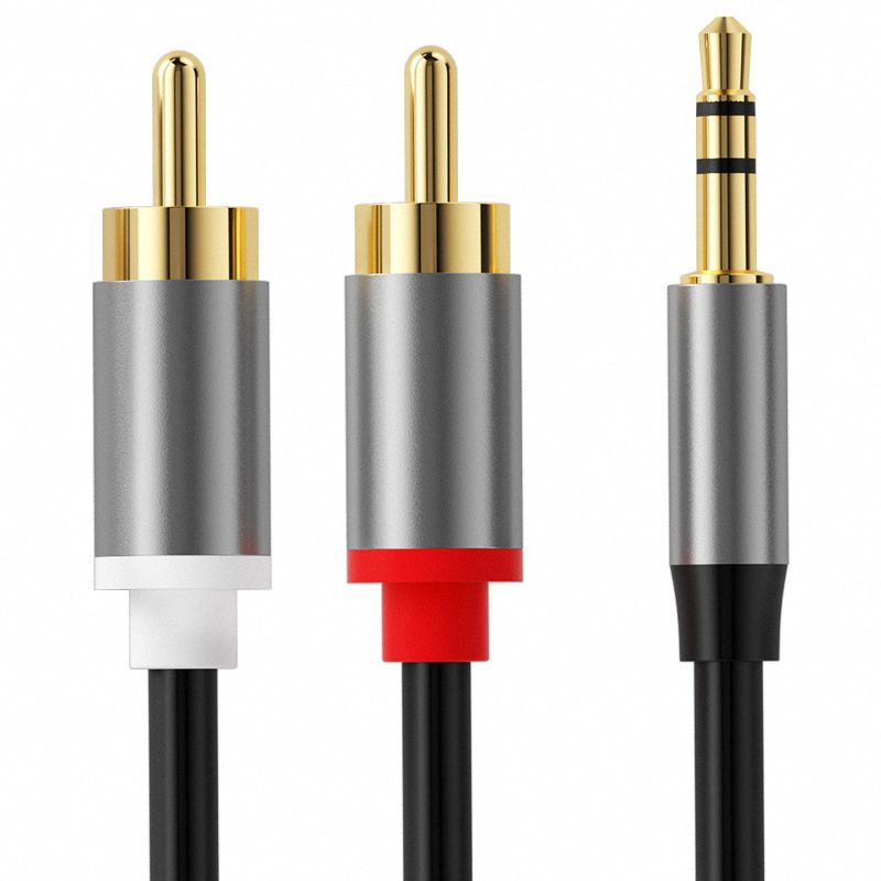 3.5 مللي متر إلى 2RCA مزدوج لو - مراجعة Cable Extension 3.5 وسعره