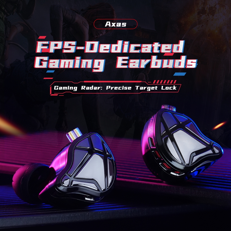    سماعات أذن KZ Axas FPS للأ - مراجعة Audiophile Headphone Wired وسعره